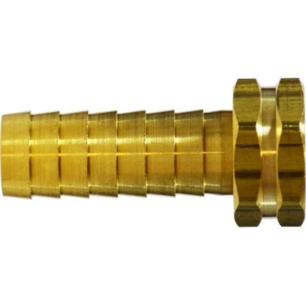 Midland Industries 30507 0.75 x 0.75 in. Hose Barb x Female Garden Hose 2 in. Shank Swivel Adapter 30507 - main